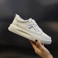 Big Size Women Sneakers Autumn Leather Light White Sneaker Female Platform Vulcanized Shoes Spring Casual Breathable Sports Shoe