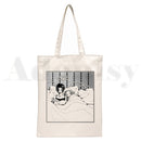 Nana Anime Japanese Harajuku Manga Ren Honjo Handbags Shoulder Bags Casual Shopping Girls Handbag Women Elegant Canvas Bag