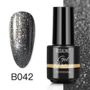 ROSALIND Gel Nail Polish Nail Art Vernis Semi Permanant UV Primer Manicure 7ML Top Coat Primer Gel Lak Hybrid Nail Polishes