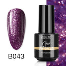 ROSALIND Gel Nail Polish Nail Art Vernis Semi Permanant UV Primer Manicure 7ML Top Coat Primer Gel Lak Hybrid Nail Polishes