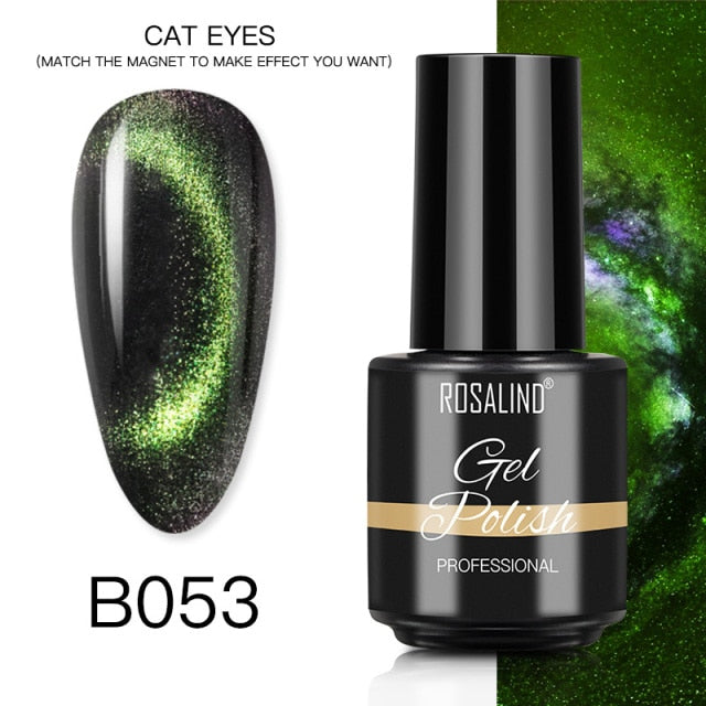 ROSALIND Gel Nail Polish Nail Art Vernis Semi Permanant UV Primer Manicure 7ML Top Coat Primer Gel Lak Hybrid Nail Polishes