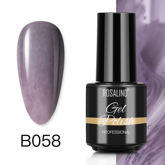 ROSALIND Gel Nail Polish Nail Art Vernis Semi Permanant UV Primer Manicure 7ML Top Coat Primer Gel Lak Hybrid Nail Polishes