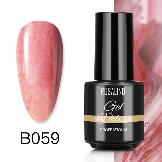 ROSALIND Gel Nail Polish Nail Art Vernis Semi Permanant UV Primer Manicure 7ML Top Coat Primer Gel Lak Hybrid Nail Polishes