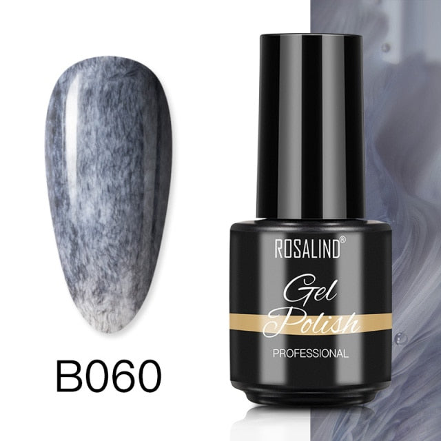 ROSALIND Gel Nail Polish Nail Art Vernis Semi Permanant UV Primer Manicure 7ML Top Coat Primer Gel Lak Hybrid Nail Polishes