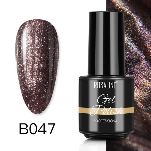 ROSALIND Gel Nail Polish Nail Art Vernis Semi Permanant UV Primer Manicure 7ML Top Coat Primer Gel Lak Hybrid Nail Polishes