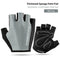 ROCKBROS Cycling Bike Gloves Half Finger Shockproof Breathable MTB Mountain Bicycle Sports Gloves Men Women Cycling Equipment