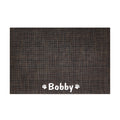 Personalized Pet Bowl Mat Waterproof Dog Cat Placemat For Dog Cat Custom Name Pet Food Pad Bowl Drinking Feeding Mat Easy Wash
