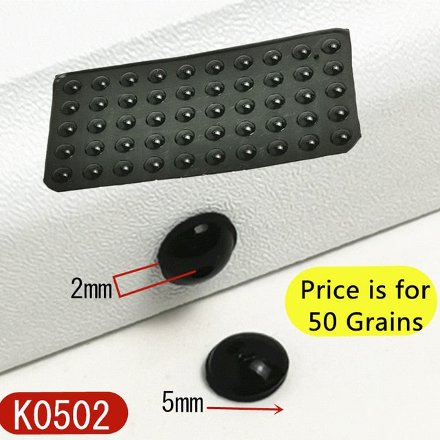 Cabinet Door Bumper Of Various Size Of Silicone Material For Kitchen Cabinet Self-adhesive Damper Pad For Door Stopper