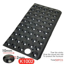 Cabinet Door Bumper Of Various Size Of Silicone Material For Kitchen Cabinet Self-adhesive Damper Pad For Door Stopper