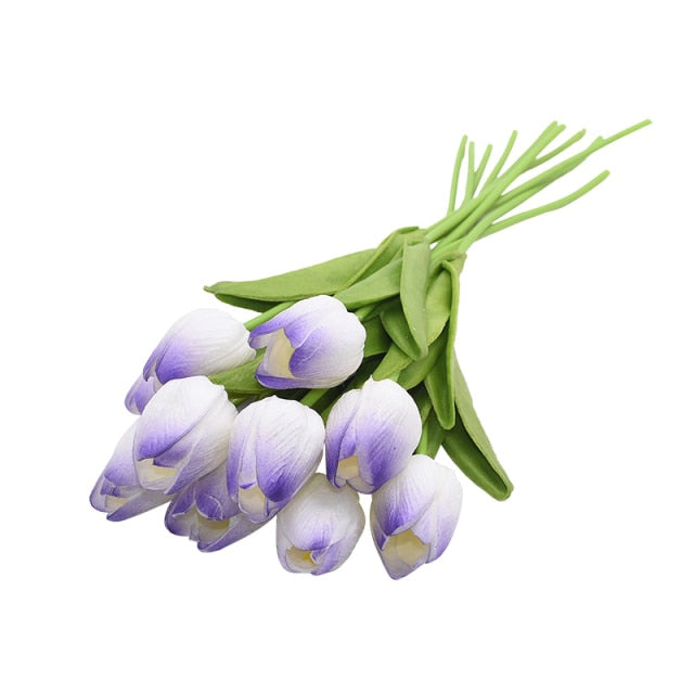 10Pcs High Quality Real Touch Calla Lily Artificial Flowers Calla Lily Bouquet For Wedding Bouquet Bridal Home Flower Decoration