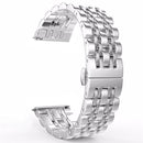22mm 20mm Band for Samsung Galaxy Watch 3 41 45mm Gear S3 46mm 42mm Watch Stainless Steel Strap for Amazift Metal Wrist Bracelet