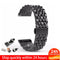 22mm 20mm Band for Samsung Galaxy Watch 3 41 45mm Gear S3 46mm 42mm Watch Stainless Steel Strap for Amazift Metal Wrist Bracelet
