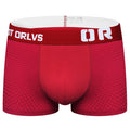 ORLVS Mesh MIke Fiber Cotton Boxershorts Men Comforable Panties Set Gay Sexy Underwear Man Boxer 9Color Free ShippingM/L/XL/XXL
