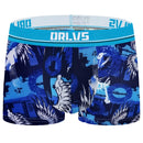 ORLVS Mesh MIke Fiber Cotton Boxershorts Men Comforable Panties Set Gay Sexy Underwear Man Boxer 9Color Free ShippingM/L/XL/XXL