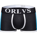 ORLVS Mesh MIke Fiber Cotton Boxershorts Men Comforable Panties Set Gay Sexy Underwear Man Boxer 9Color Free ShippingM/L/XL/XXL
