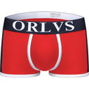 ORLVS Mesh MIke Fiber Cotton Boxershorts Men Comforable Panties Set Gay Sexy Underwear Man Boxer 9Color Free ShippingM/L/XL/XXL