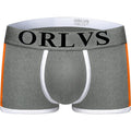 ORLVS Mesh MIke Fiber Cotton Boxershorts Men Comforable Panties Set Gay Sexy Underwear Man Boxer 9Color Free ShippingM/L/XL/XXL