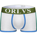 ORLVS Mesh MIke Fiber Cotton Boxershorts Men Comforable Panties Set Gay Sexy Underwear Man Boxer 9Color Free ShippingM/L/XL/XXL