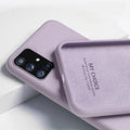 Liquid Silicone Soft Cover Case For Samsung Galaxy A51 A71 S20 FE S21 Ultra S10 Plus S9 A50 A12 A21S A31 A41 A32 A52 A72 Coque