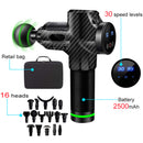 LCD Electric massage Fascia Gun Slimming Body Muscle Relaxation for Neck back foot leg shoulder Massager massage Gun percussion