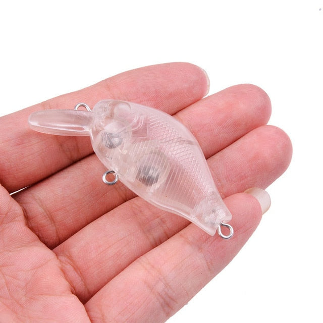 1pcs 52mm 8.5g Crank Fishing Lure Wobbler Floating Artificial plastic Hard Bait Trout Crankbait Bass Pike Japan Fishing Tackle