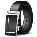 Men Belts Automatic Buckle Belt Genune Leather High Quality Belts For Men Leather Strap Casual  Buises  for Jeans
