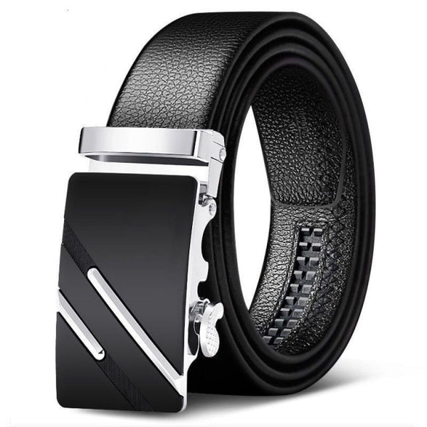 Men Belts Automatic Buckle Belt Genune Leather High Quality Belts For Men Leather Strap Casual  Buises  for Jeans