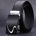 Men Belts Automatic Buckle Belt Genune Leather High Quality Belts For Men Leather Strap Casual  Buises  for Jeans