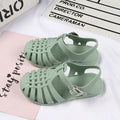 Baby Gladiator Sandals Breathable Hollow Out Shoes Pvc Summer Kids Shoes 2021 Fashion Beach Children Sandals For Boys Girls