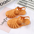 Baby Gladiator Sandals Breathable Hollow Out Shoes Pvc Summer Kids Shoes 2021 Fashion Beach Children Sandals For Boys Girls