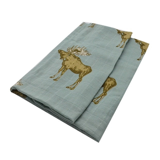 Hot New Baby Blankets Newborn Soft Organic Cotton Bamboo Baby Bibs Muslin Swaddle Wrap Feeding Burpy Towel Scarf Big Diaper