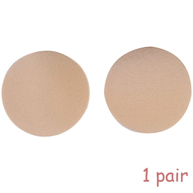 Wholesale Hot Sale 2Pcs/1Pair Silicone Nipple Cover Bra Pasties Pad Adhesive Reusable Breast Stickers Petals Woman Lingerie