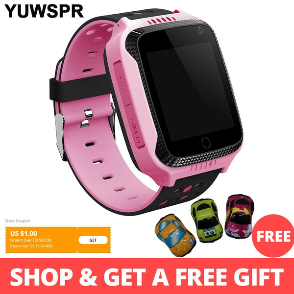GPS Tracker Kids Watch Smart GPS Phone Watches Camera Flashlight SOS Call Location Clock Children Watches Q528 2G Data SIM Card