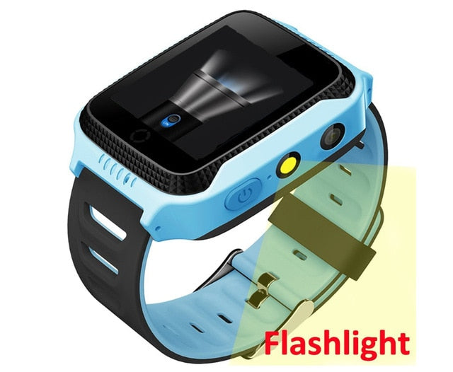 GPS Tracker Kids Watch Smart GPS Phone Watches Camera Flashlight SOS Call Location Clock Children Watches Q528 2G Data SIM Card