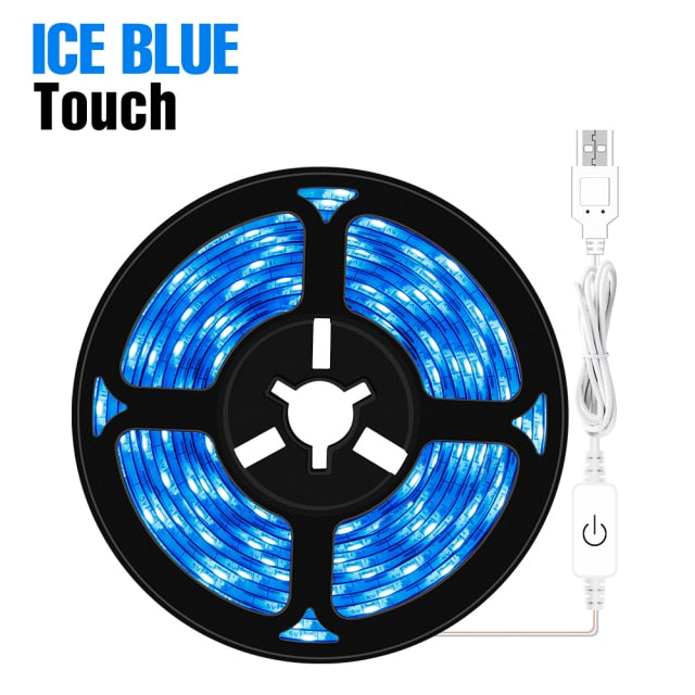 LED Grow Light USB Full Spectrum LED Growth Light Strip 0.5m 1m 2m 3m LED Plant Lamp DC5V Phyto Seed Flower Greenhouse Lamp Tape