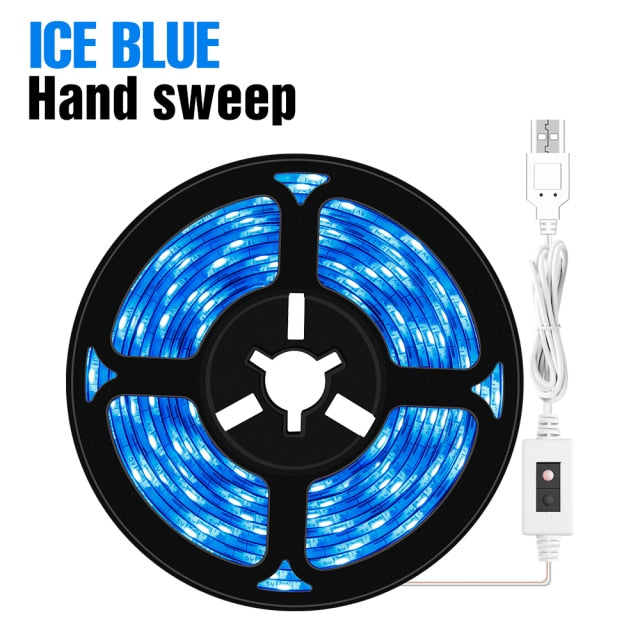 LED Grow Light USB Full Spectrum LED Growth Light Strip 0.5m 1m 2m 3m LED Plant Lamp DC5V Phyto Seed Flower Greenhouse Lamp Tape