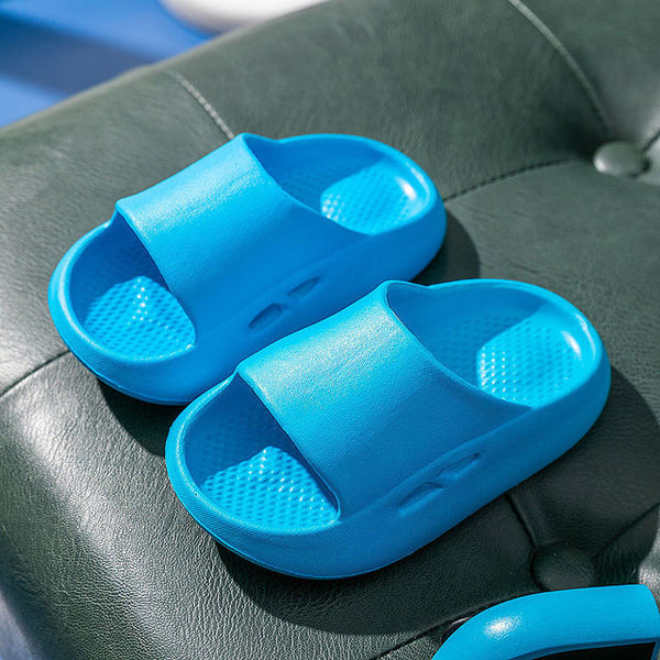 Children's Slippers Summer Pinkycolor cute Beach Shoes For Boys Girls Waterproof Antiskid Bathroom Kids Slippers Soft Baby Shoe