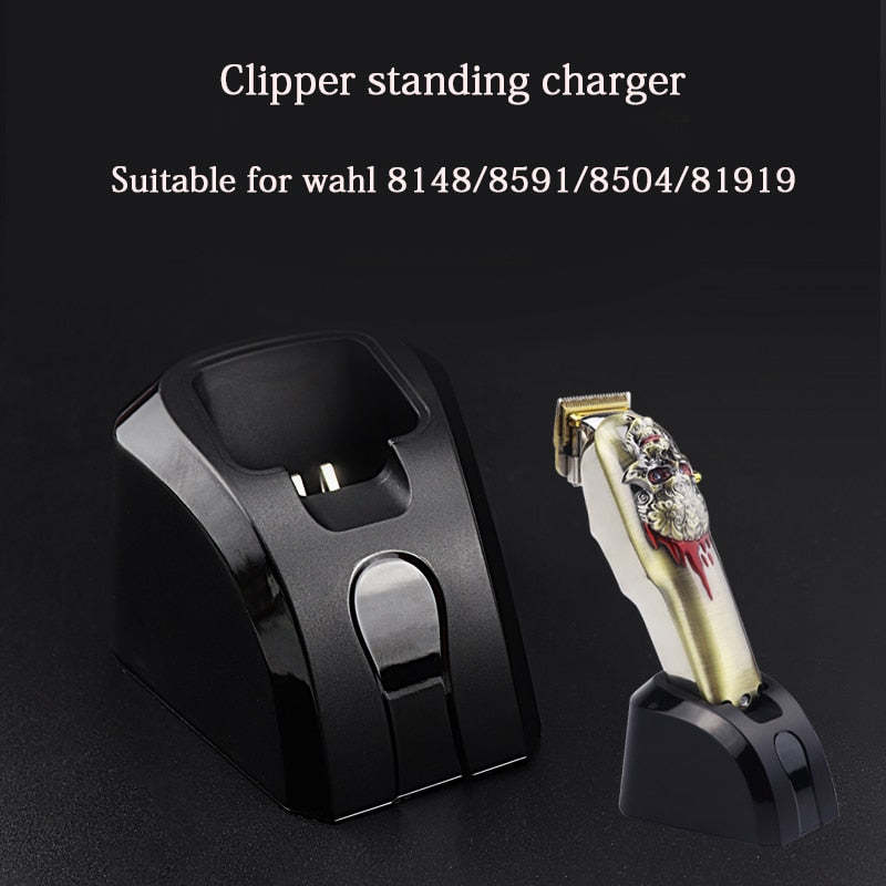 Electric Hair Clipper Charging Station Replacement Fits Fast charger for Wahl 8591 4804 81919 Barbershop tools