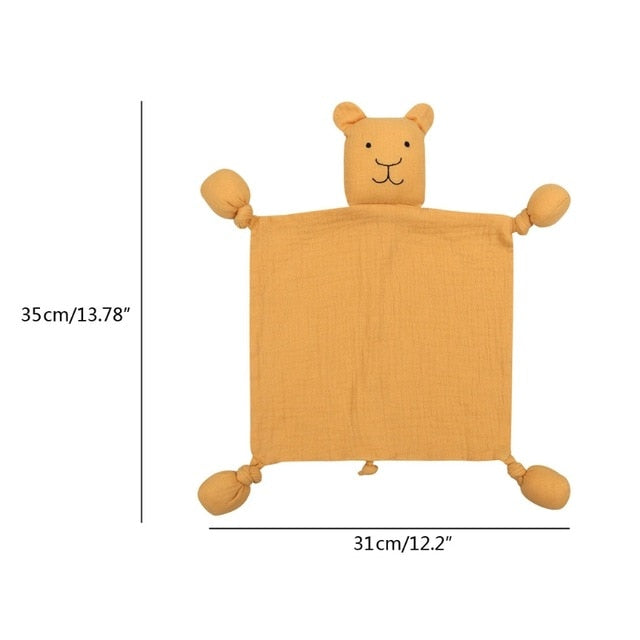 Baby Saliva Towel Soft Newborn Baby Soothe Appease Towel Infant Cute Bunny Sleeping Dolls Toy Plush Comforting Toy Baby Towel