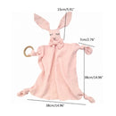 Baby Saliva Towel Soft Newborn Baby Soothe Appease Towel Infant Cute Bunny Sleeping Dolls Toy Plush Comforting Toy Baby Towel