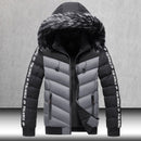Winter Jacket Men 2020 Fur Collar Hooded Thick Warm Cotton Outwear Man Patchwork Parka and Coats Windbreaker Parkas Male M-5XL