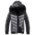 Winter Jacket Men 2020 Fur Collar Hooded Thick Warm Cotton Outwear Man Patchwork Parka and Coats Windbreaker Parkas Male M-5XL