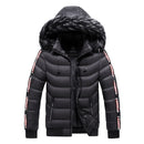Winter Jacket Men 2020 Fur Collar Hooded Thick Warm Cotton Outwear Man Patchwork Parka and Coats Windbreaker Parkas Male M-5XL