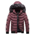 Winter Jacket Men 2020 Fur Collar Hooded Thick Warm Cotton Outwear Man Patchwork Parka and Coats Windbreaker Parkas Male M-5XL