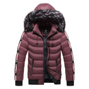 Winter Jacket Men 2020 Fur Collar Hooded Thick Warm Cotton Outwear Man Patchwork Parka and Coats Windbreaker Parkas Male M-5XL