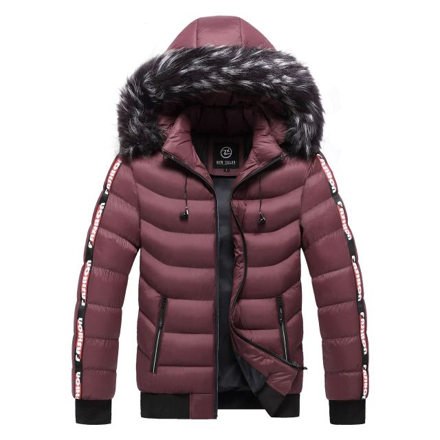 Winter Jacket Men 2020 Fur Collar Hooded Thick Warm Cotton Outwear Man Patchwork Parka and Coats Windbreaker Parkas Male M-5XL