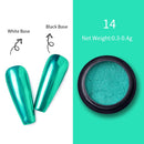 Chameleon Mirror Nail Powder Glitter Decoration Gel Polish Nail Art Dust Metallic Metal Chrome Pigment Dazzling Accessory