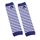 Fingerless Gloves Arm Sleeve Anime Women Fishnet Sports Emo Punk Striped Hand Warmer Mesh Long Gloves Cotton Fashion Sleeves