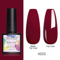 NAILCO 8ml Pink Red Colors Gel Nail Polish Nail Art Varnishes Gel Lacquer Coat Design UV Gel Varnish Soak Off LED Nails Manicure