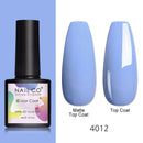 NAILCO 8ml Pink Red Colors Gel Nail Polish Nail Art Varnishes Gel Lacquer Coat Design UV Gel Varnish Soak Off LED Nails Manicure